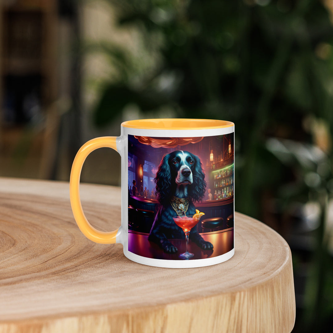 Sprocker Spaniel General- Mug with Color Inside v10