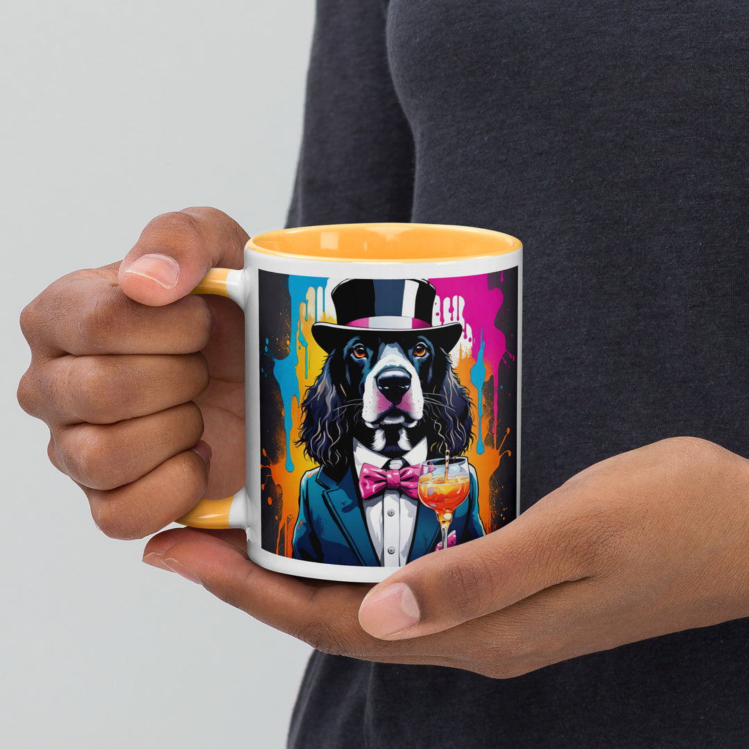 Sprocker Spaniel General- Mug with Color Inside v2