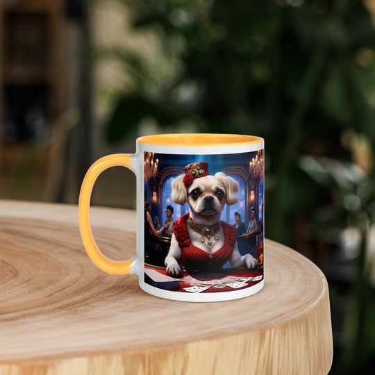 Pugapoo General- Mug with Color Inside