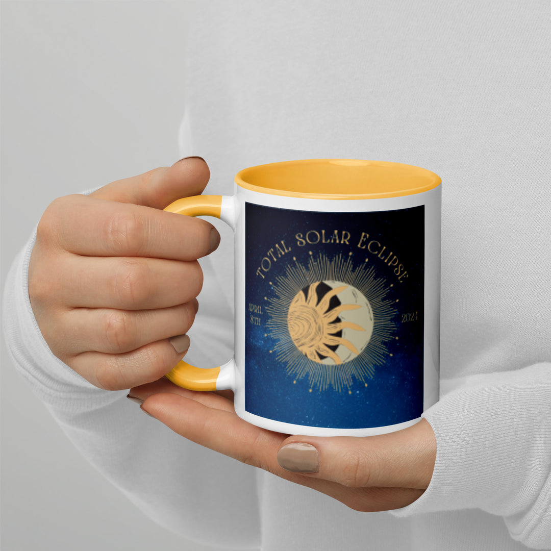 Doberman Pincher Eclipse- Mug with Color Inside v2