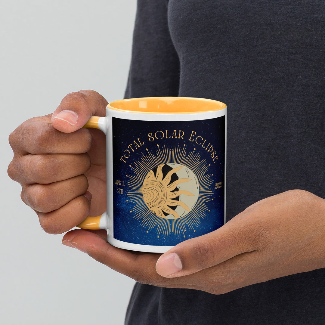 Great Dane Eclipse- Mug with Color Inside v2