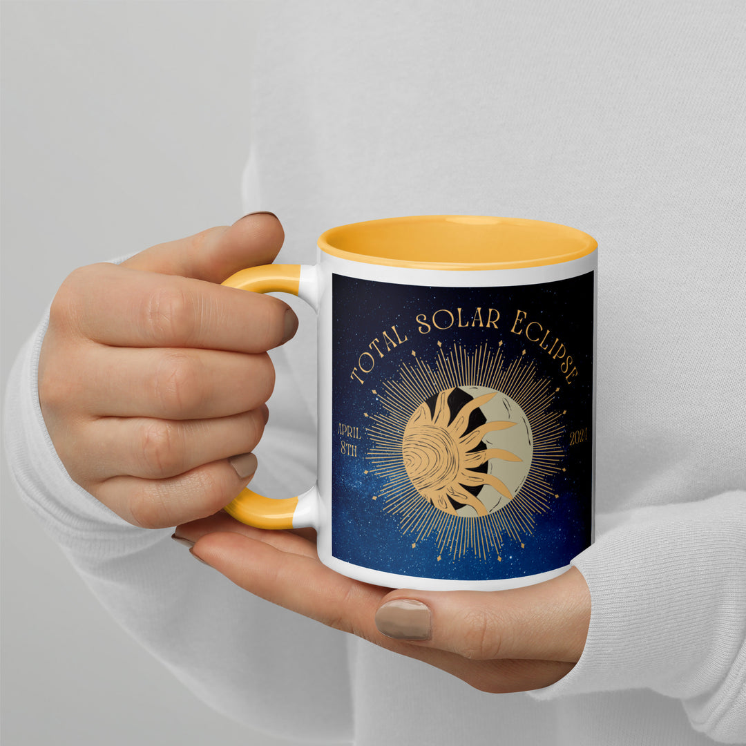 Miniature Schnauzer Eclipse- Mug with Color Inside v2