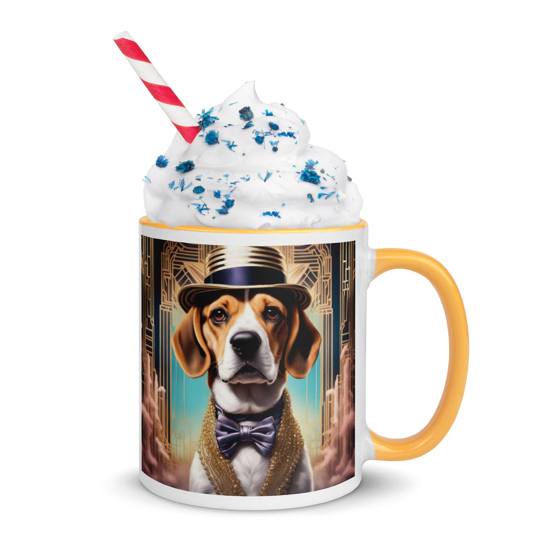 Beagle- Mug with Color Inside v2