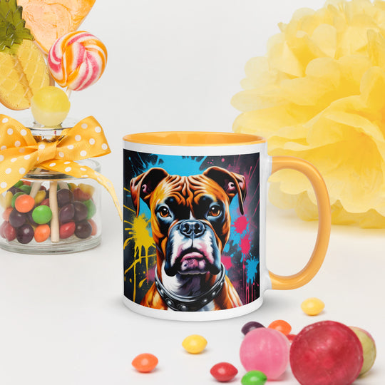 Boxer- Mug with Color Inside