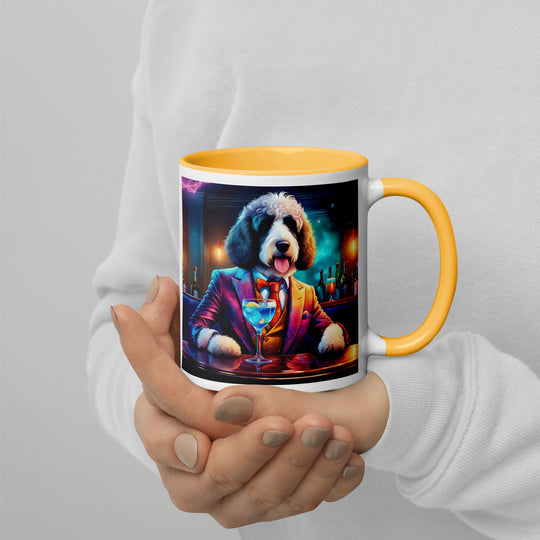 Bernedoodle General- Mug with Color Inside v3