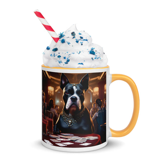 Catahoula Bulldog General- Mug with Color Inside v13