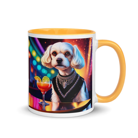 Cavachon- Mug with Color Inside v6