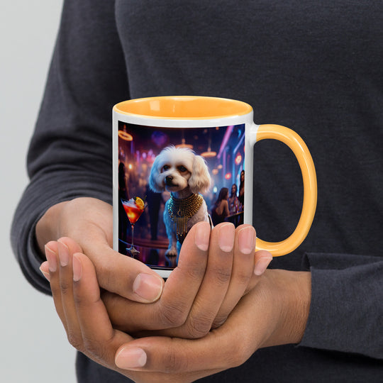 Cavachon- Mug with Color Inside v9