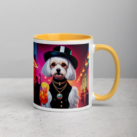 Cavachon- Mug with Color Inside v12