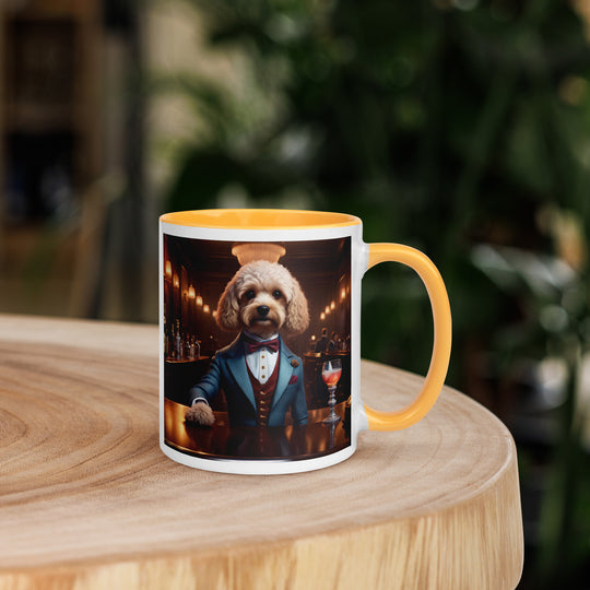 Cavapoo General- Mug with Color Inside v9