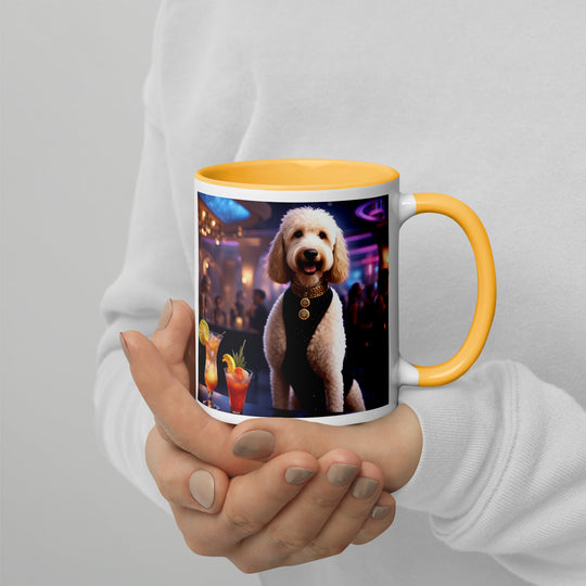 Goldendoodle- Mug with Color Inside v14