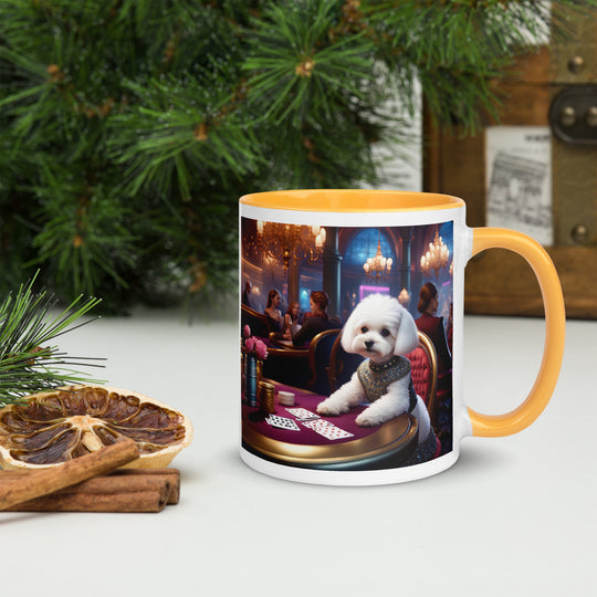 Maltipoo General- Mug with Color Inside v9