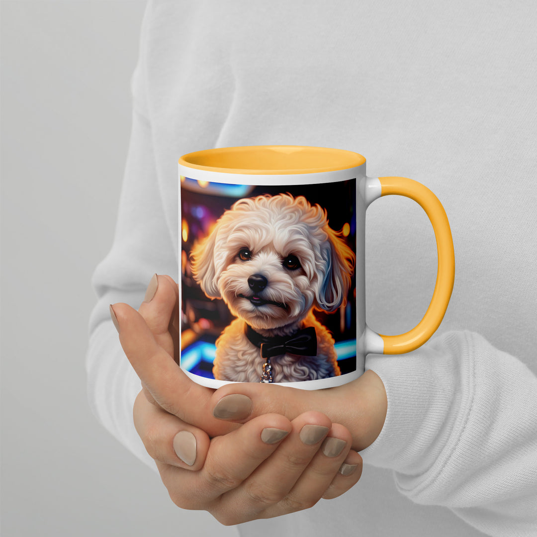 Maltipoo General- Mug with Color Inside v14