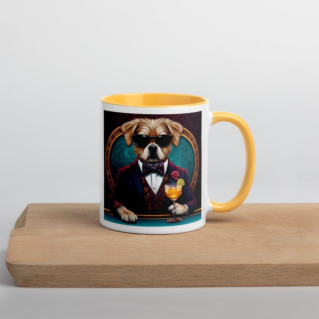 Pekapoo General- Mug with Color Inside v2