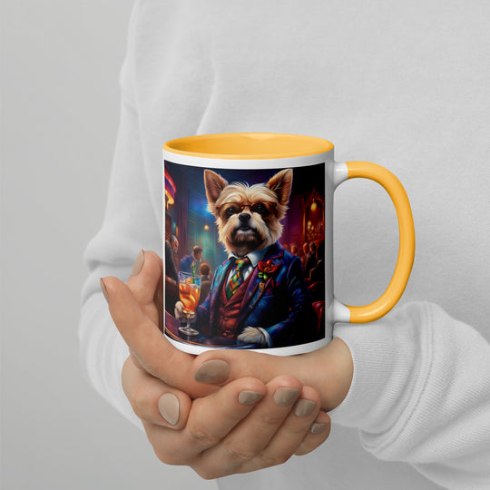 Pekapoo General- Mug with Color Inside v4