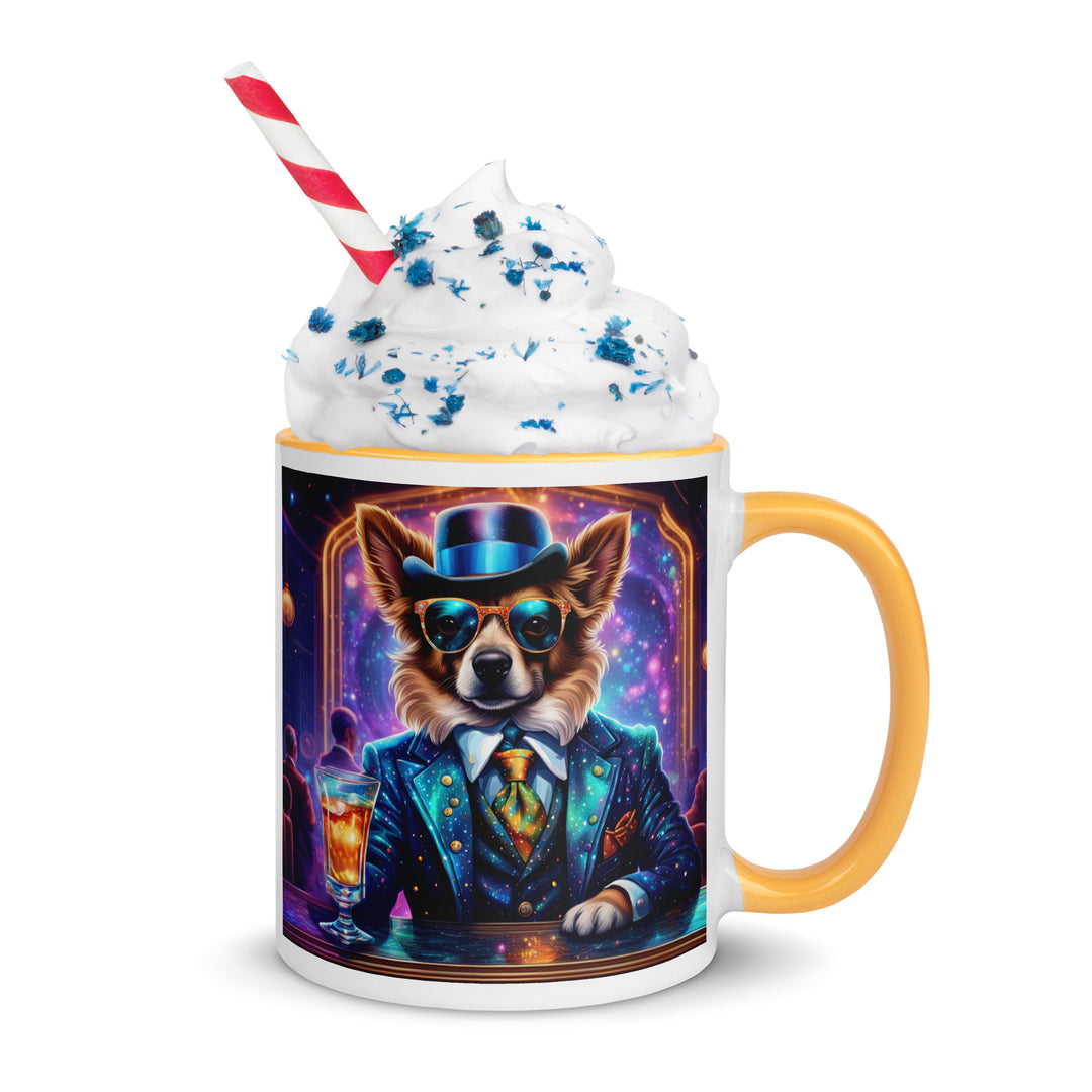 Pekapoo General- Mug with Color Inside v11