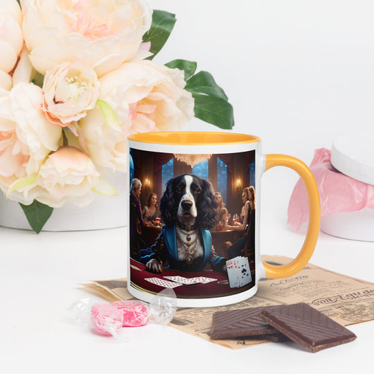 Sprocker Spaniel General- Mug with Color Inside v4