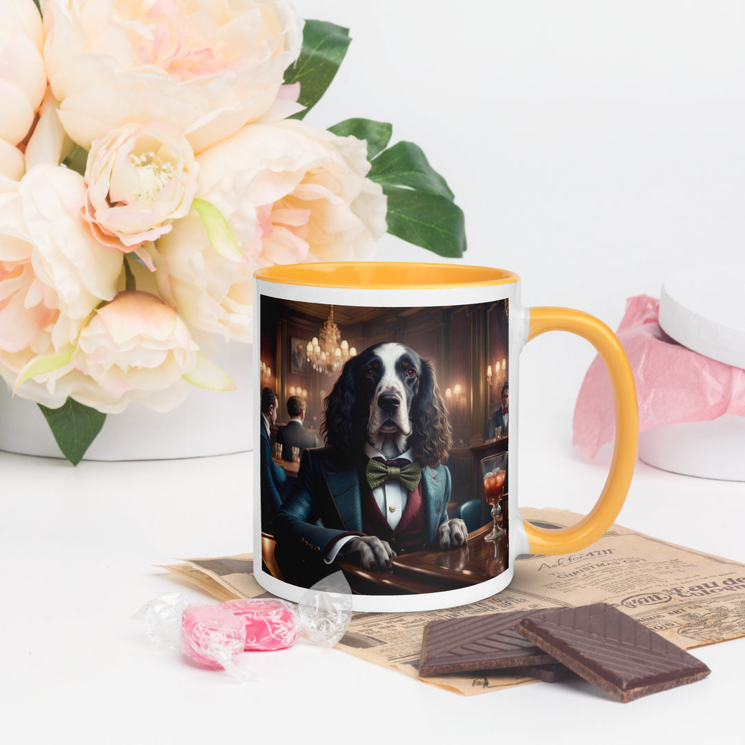 Sprocker Spaniel General- Mug with Color Inside v6