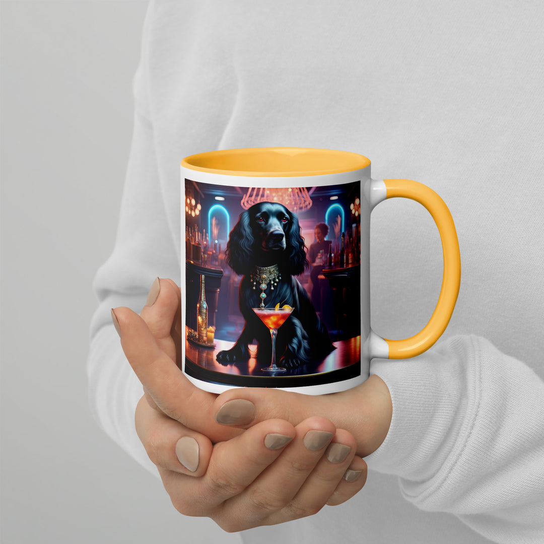 Sprocker Spaniel General- Mug with Color Inside v8