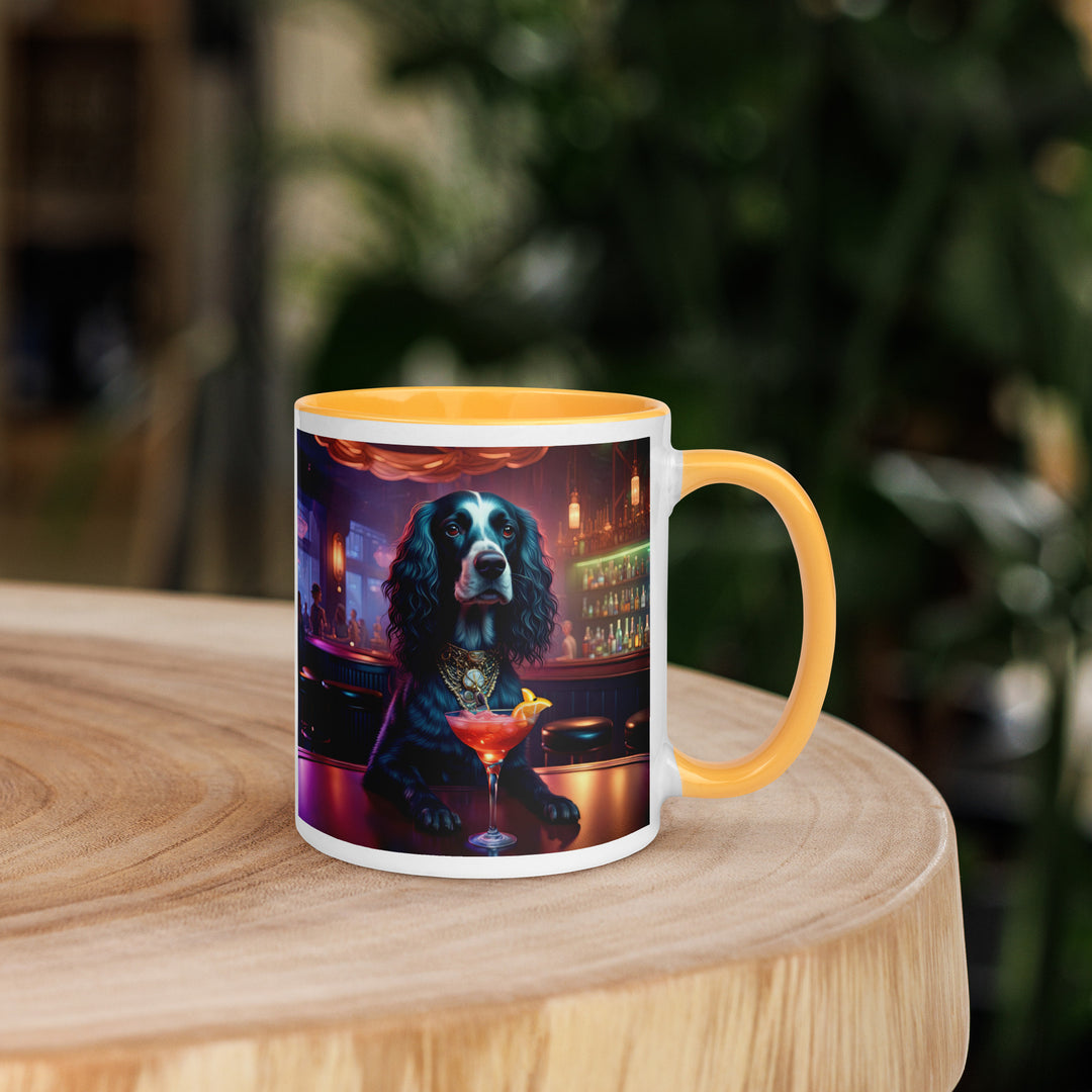 Sprocker Spaniel General- Mug with Color Inside v10