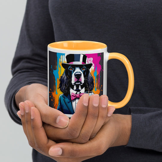 Sprocker Spaniel General- Mug with Color Inside v2