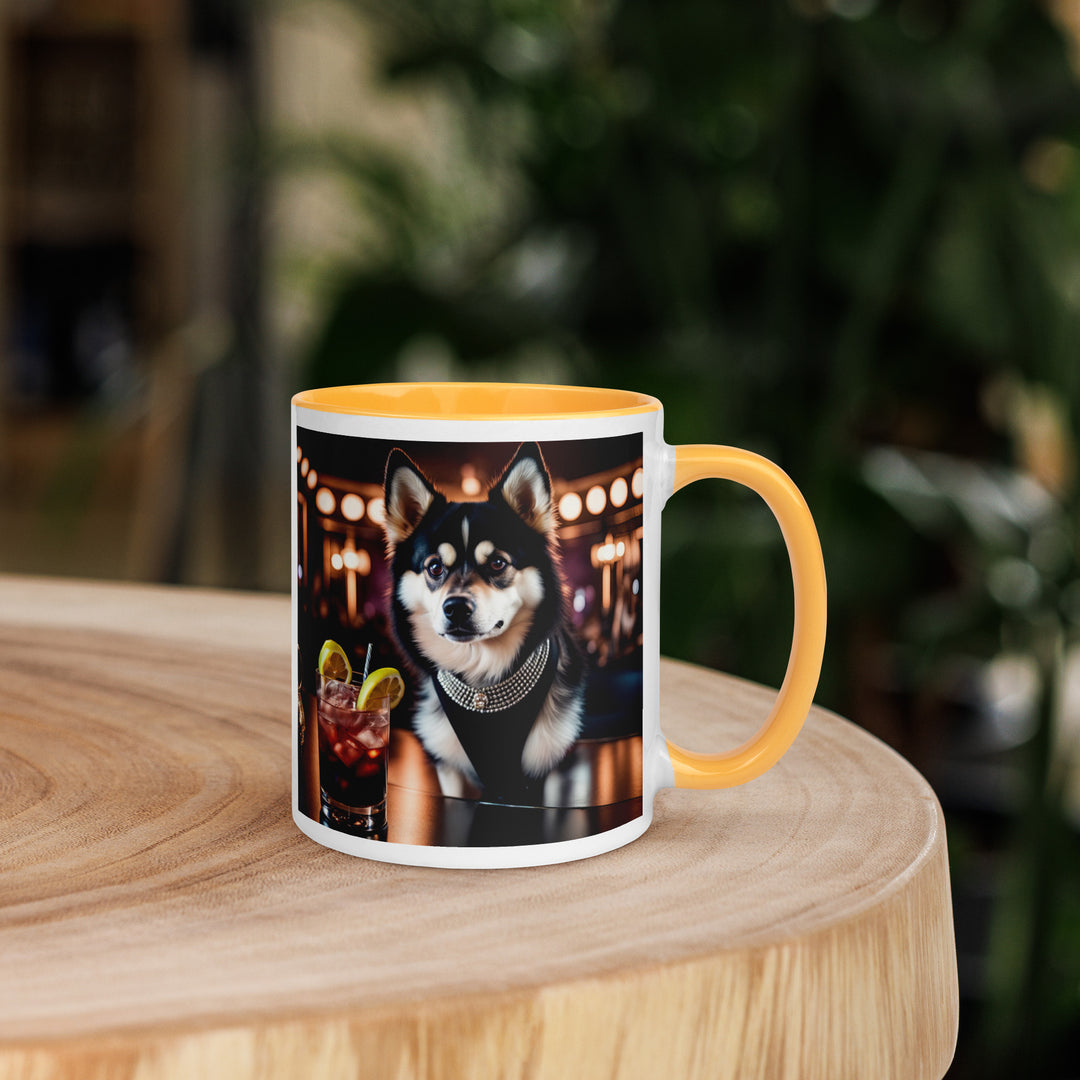 Pomsky General- Mug with Color Inside v3