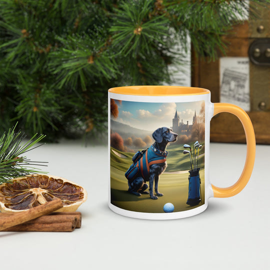 Springador Golfer- Mug with Color Inside v7