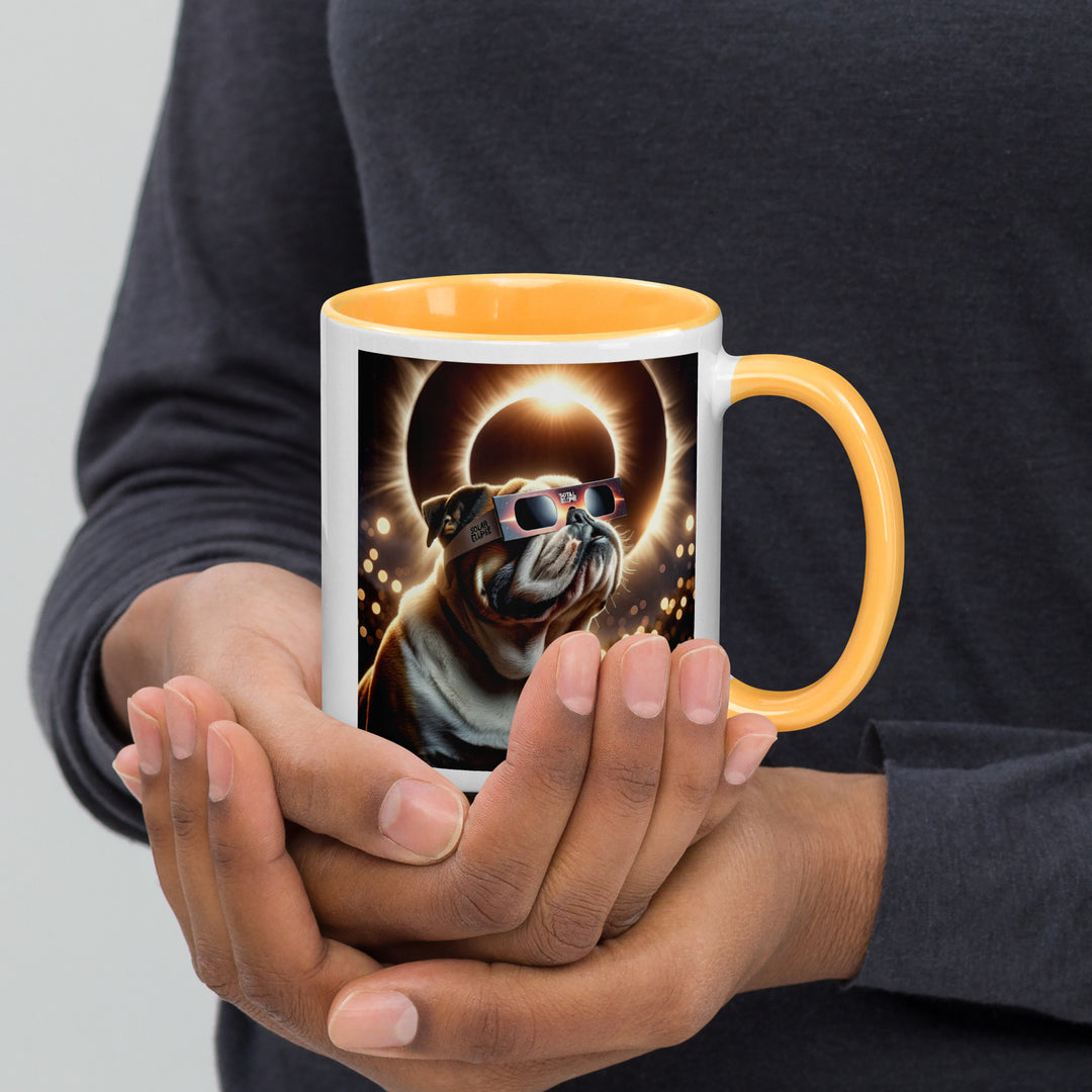 Bulldog Eclipse- Mug with Color Inside