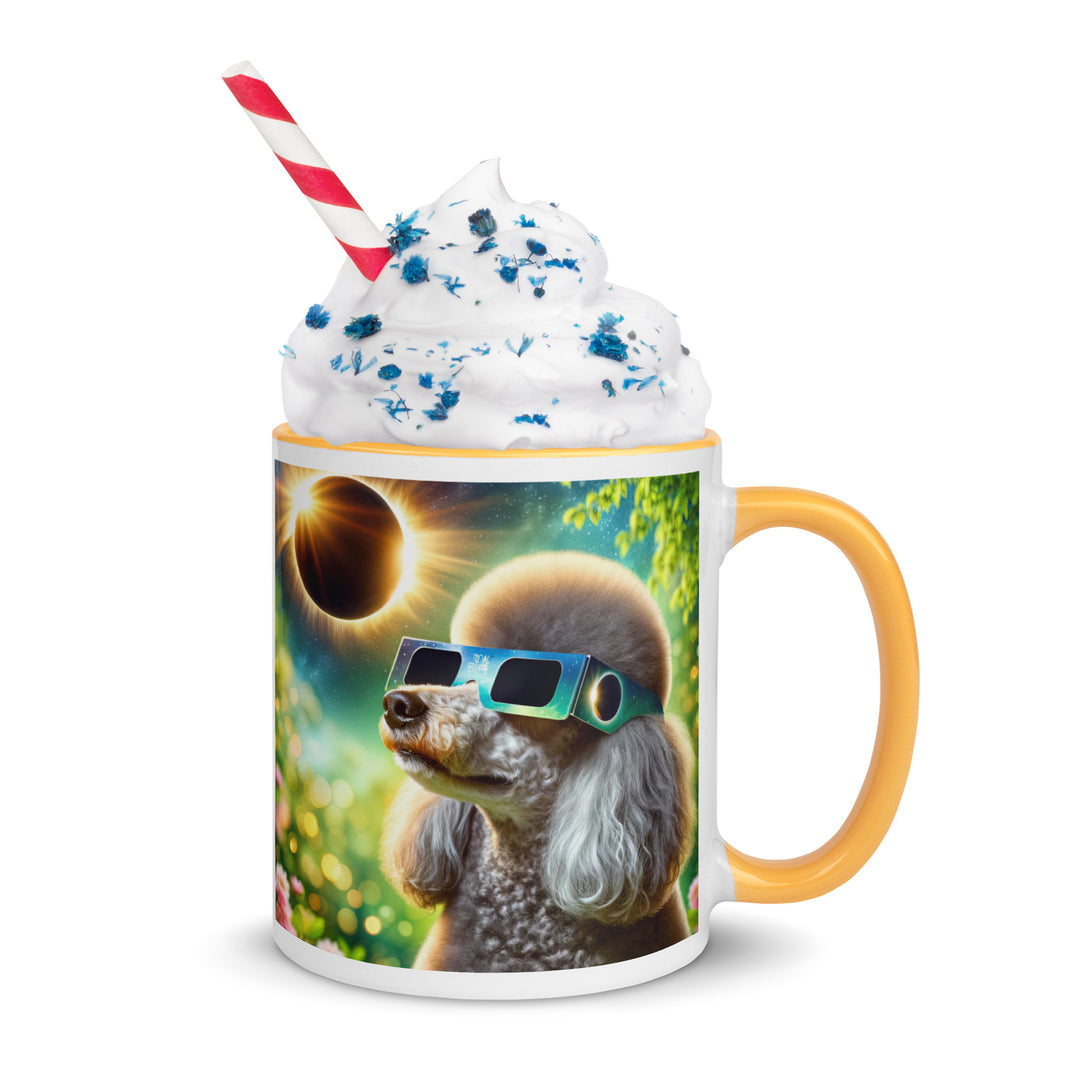 Poodle Eclipse- Mug with Color Inside