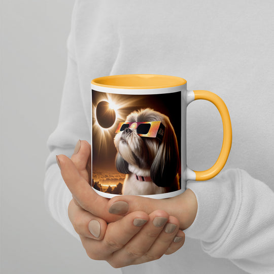 Shih Tzu Eclipse- Mug with Color Inside v2