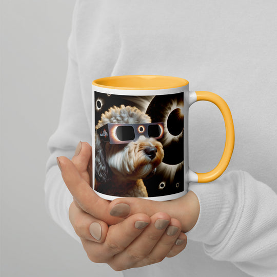 Cockapoo Eclipse- Mug with Color Inside v2