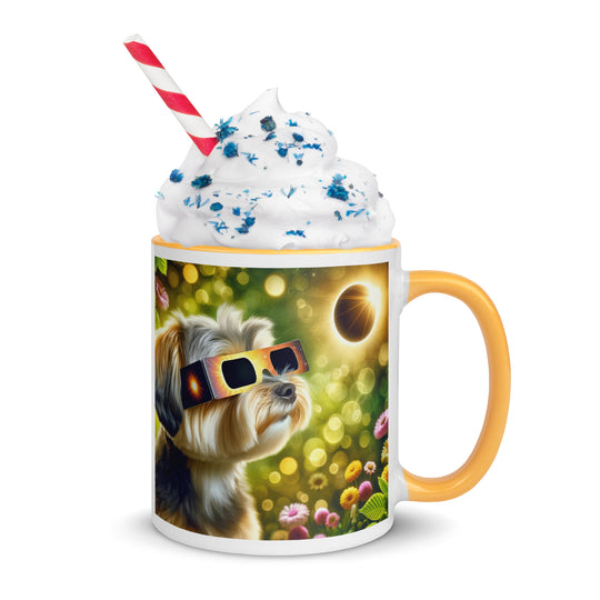 Morkie Eclipse- Mug with Color Inside