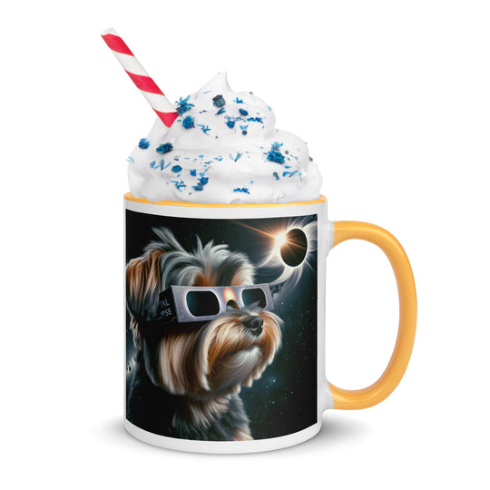 Morkie Eclipse- Mug with Color Inside v2