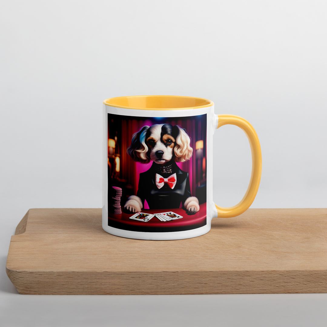 Cavachon- Mug with Color Inside v13