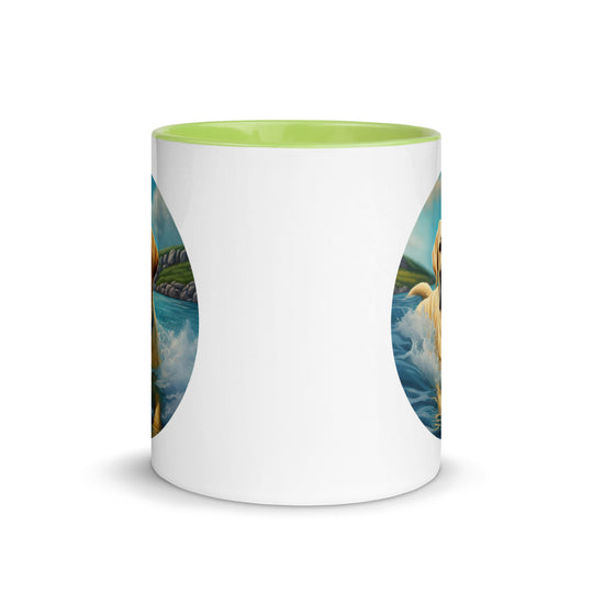 Mug with Color Inside-Labrador Retriever V20