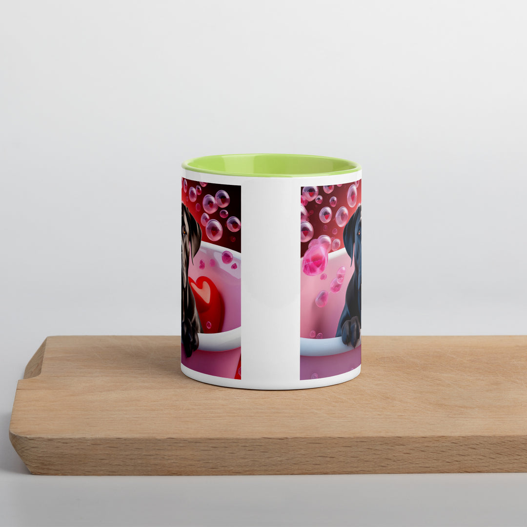 Cane Corso Romantic- Mug with Color Inside