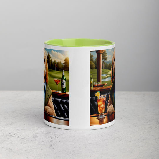 Goldendoodle- Mug with Color Inside v4