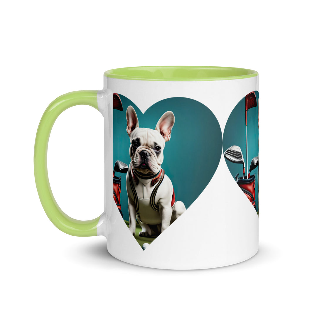 Mug with Color Inside-French Bulldog V7