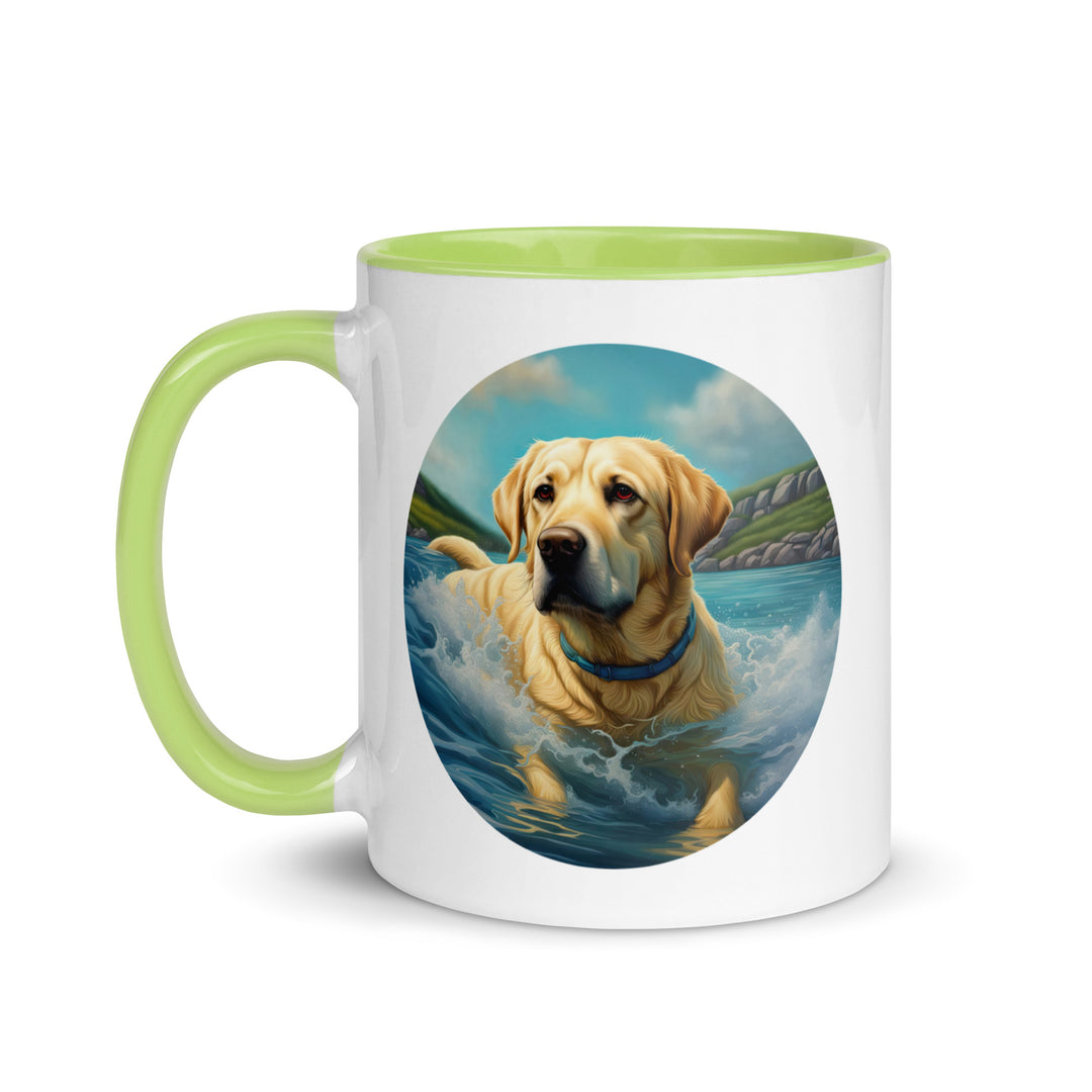 Mug with Color Inside-Labrador Retriever V20