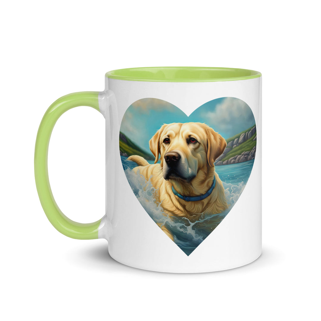 Mug with Color Inside-Labrador Retriever V21