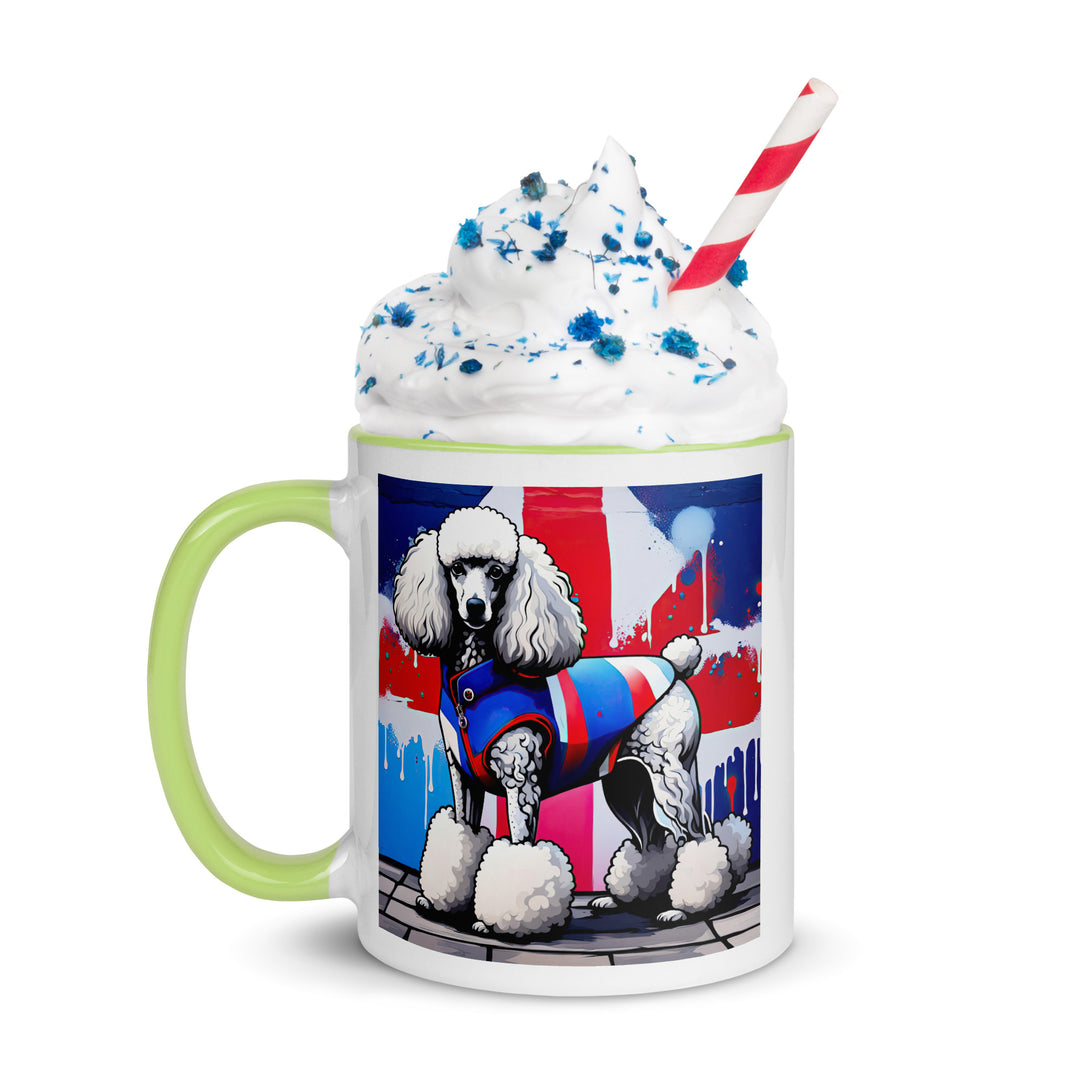 Poodle- Mug with Color Inside v2