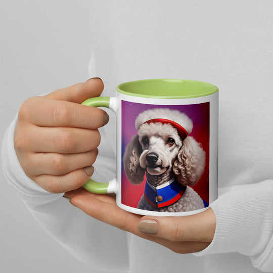 Poodle- Mug with Color Inside v5