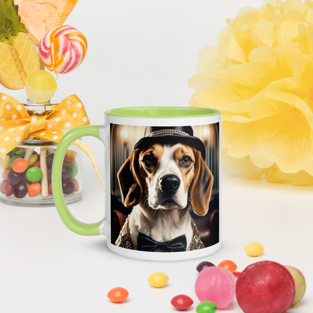 Beagle- Mug with Color Inside v4