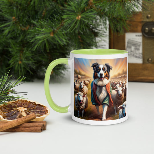 Australian Shepherd- Mug with Color Inside