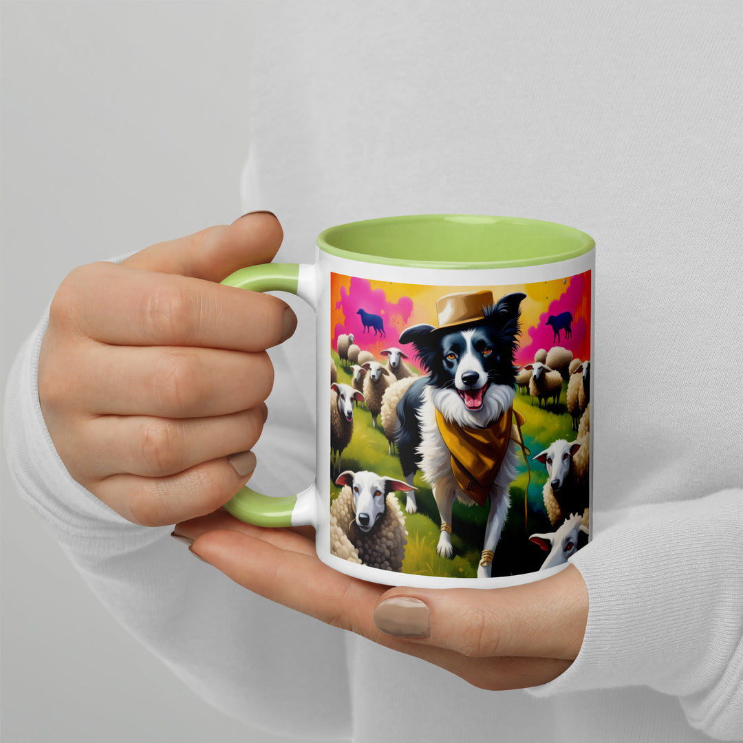 Australian Shepherd- Mug with Color Inside v2