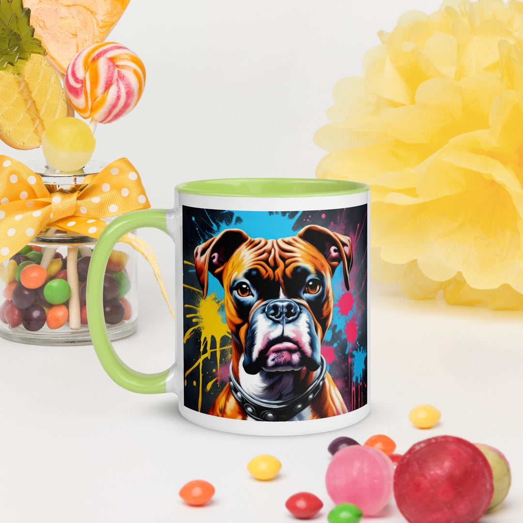 Boxer- Mug with Color Inside