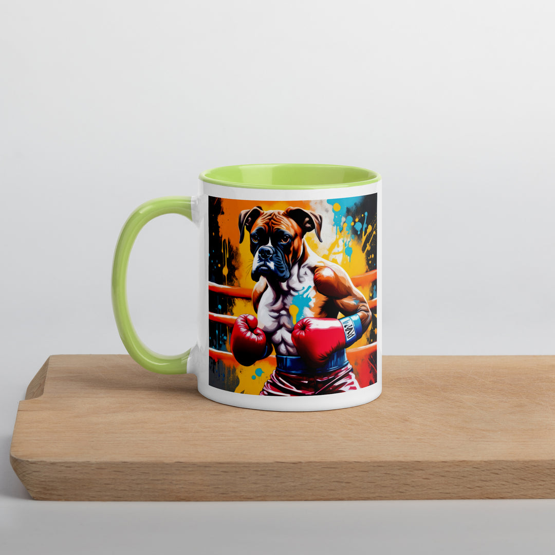 Boxer- Mug with Color Inside v4