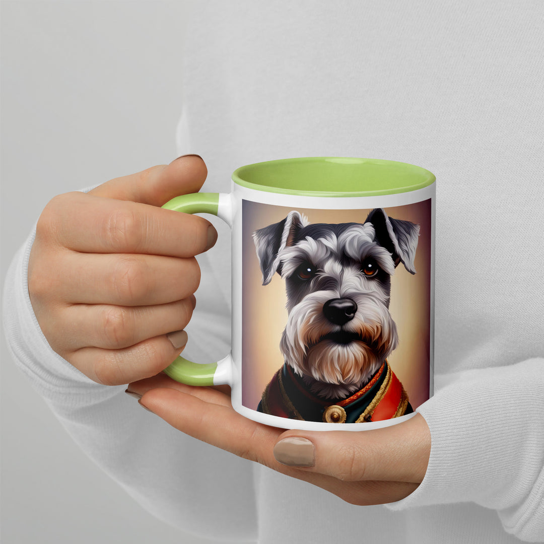 Miniature Schnauzer- Mug with Color Inside