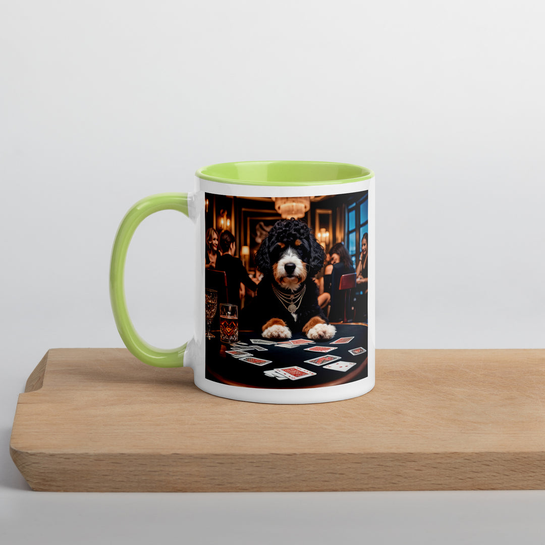 Bernedoodle General- Mug with Color Inside