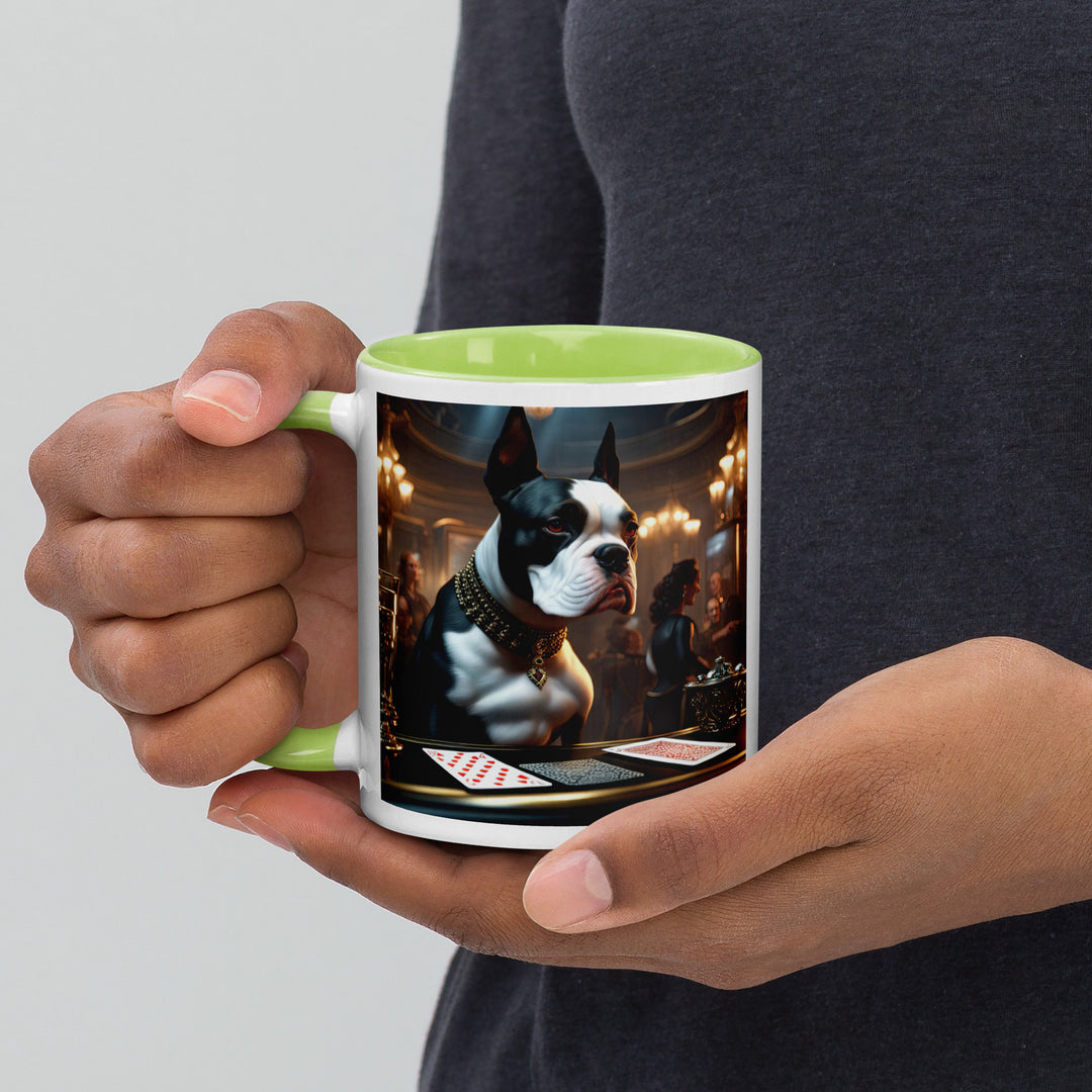 Catahoula Bulldog General- Mug with Color Inside v4